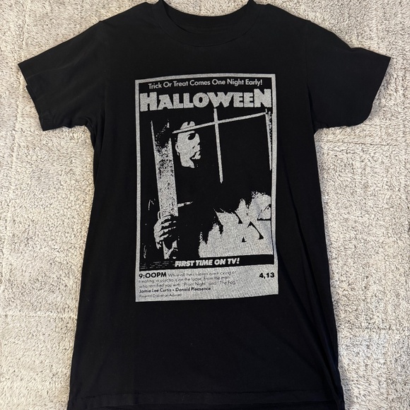 Rare NWOT Local Boogeyman "Halloween" Tee Mens Small - Picture 1 of 3